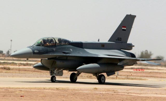 Iraq says its warplanes targeted IS jihadists in Syria
