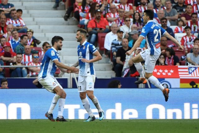 Atletico beaten at home by Espanyol