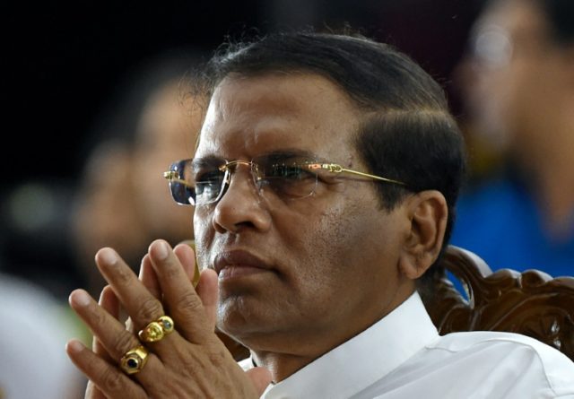 Sri Lanka president to seek fresh term without 'murderers'