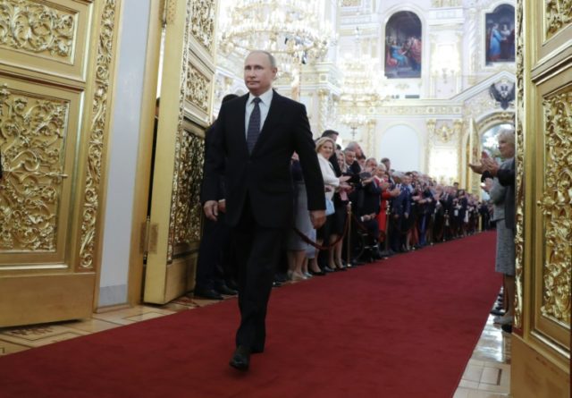 Putin sworn in for fourth term as Russia president