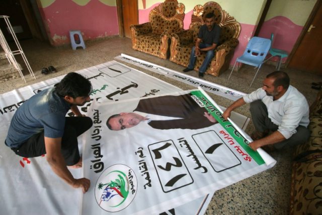 After war against IS, Iraq fighters target election victory