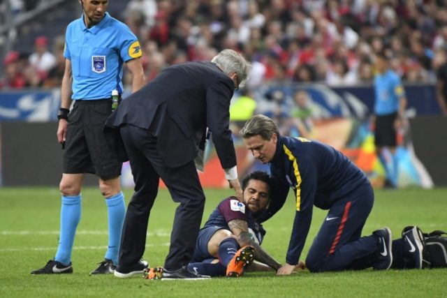 Brazil's Dani Alves suffers injury blow ahead of World Cup