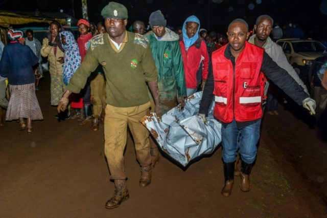 At least 32 dead as Kenya dam bursts after torrential rains