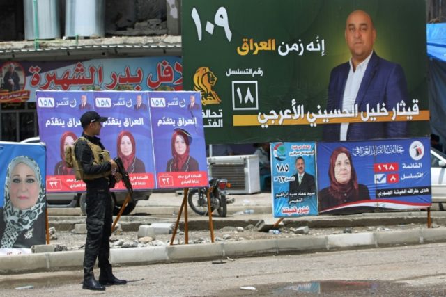 Voters and candidates in Iraq's election