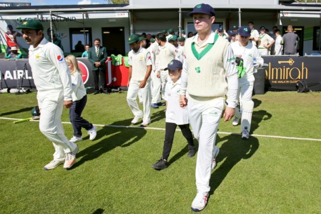 Ireland see off Shafiq to maintain grip on inaugural Test