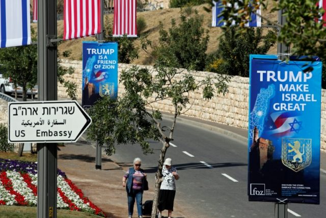 Trump to address Jerusalem embassy opening by video: official