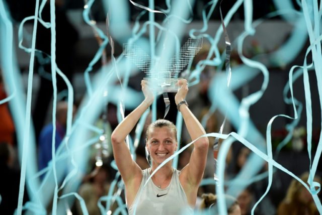 Kvitova wins third Madrid Open title