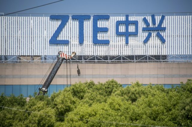 China's ZTE teeters as US ban hits operations