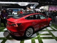 Tesla chief Elon Musk said a company reorganization aims to speed up production of the Model 3, a key to expansion of the electric carmaker Tesla chief Elon Musk said a company reorganization aims to speed up production of the Model 3, a key to expansion of the electric carmaker