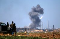 Israel said it targeted a Hamas facility in the Gaza Strip Israel said it targeted a Hamas facility in the Gaza Strip