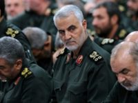 Iran Revolutionary Guards commander Qassem Soleimani attends a meeting in Tehran in this file handout picture released on September 18, 2016 Iran Revolutionary Guards commander Qassem Soleimani attends a meeting in Tehran in this file handout picture released on September 18, 2016