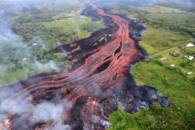 Dangerous 'laze' forms as Hawaii volcano lava reaches ocean
