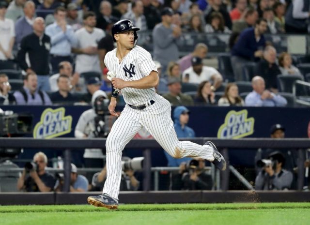 Yankees' Hicks hits second inside-the-park homer of season