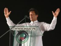 Imran-Khan-Pakistan-prime-minister Imran Khan is hoping to achieve his years-long dream of becoming Pakistan's prime minister