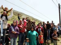 Syrian refugees Lebanon, a country of just over four million people, has seen its water, electricity, and waste removal infrastructure strained by the influx of Syrian refugees