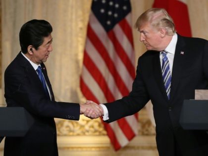 Trump, Abe say 'imperative' to dismantle N. Korean weapons
