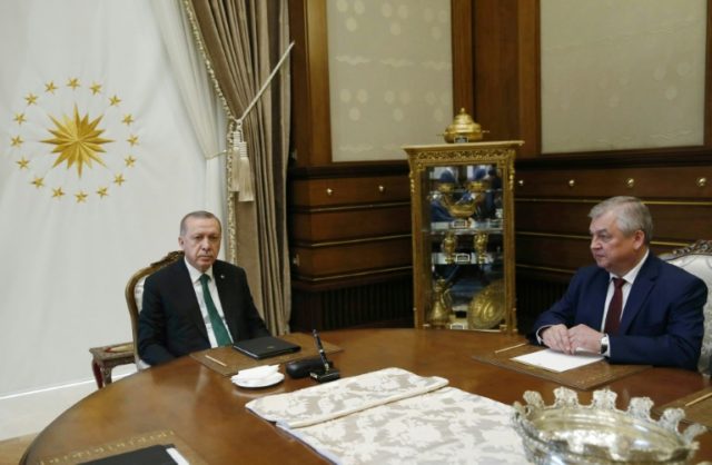 Erdogan hosts Putin's Syria envoy as cooperation tightens