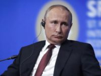 Russia Putin Vladimir Putin Russian President Vladimir Putin attends the St. Petersburg International Economic Forum in St. Petersburg, Russia, Friday, May 25, 2018. Putin says the global economy has suffered from politically driven sanctions. (AP Photo/Dmitri Lovetsky) The Associated Press