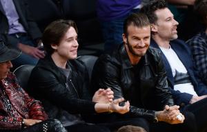 David Beckham tears up after son Brooklyn's birthday surprise