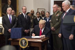 2019 defense spending bill gives money for Trump's military parade