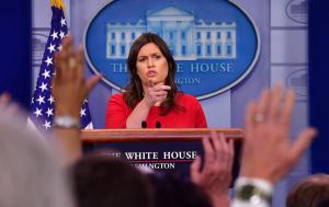 Watch live: Sarah Sanders gives White House press briefing