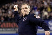 AFP Luke Frazza George W Bush