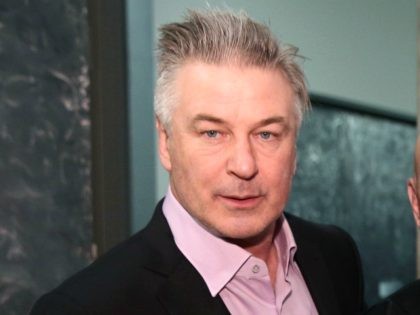 Alec Baldwin poses for a photo backstage at Carmen Marc Valvo during New York Fashion Week on February 14, 2017 in New York City. (Photo by Robin Marchant/Getty Images