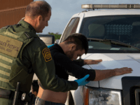 Border Patrol Agent Arrests Migrant in RGV Sector - Getty Images Border Patrol Agent Arrests Migrant in RGV Sector - Getty Images