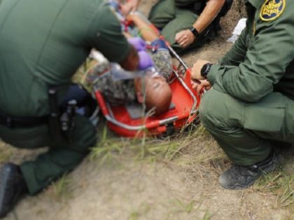 Border Patrol Agents Rescue Distressed Migrant near Falfurrias
