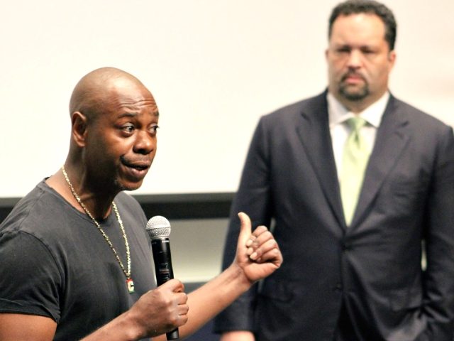 Dave Chappelle campaigned for former NAACP president Ben Jealous at an event at Olde Town