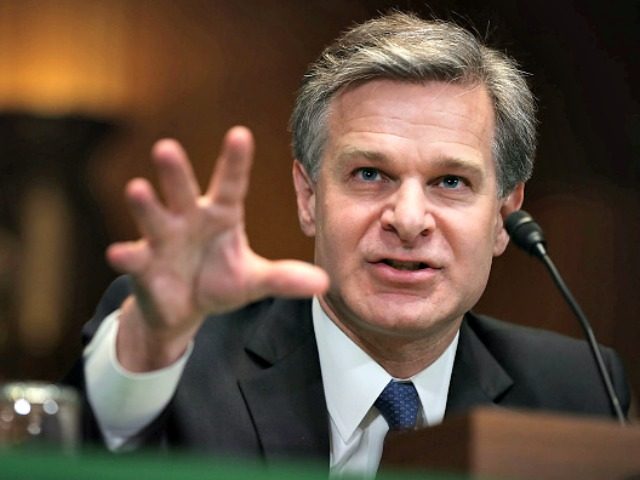 ‘Deplorable’: FBI Director Christopher Wray Claims ‘Threats’ Against Agency