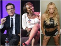 In summation: "cunt," "cockholster," Joy Reid, booing rape victims, Stormy Daniels, and that "divine spark" in MS-13, whose motto is "Rape, Kill, and Control." (But in their defense, I'm told MS-13 only went with that after learning Ford had already copyrighted, "Quality is job one.")
