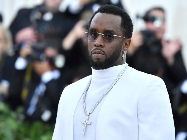 Sean Combs 'P. Diddy' arrives for the 2018 Met Gala on May 7, 2018, at the Metro