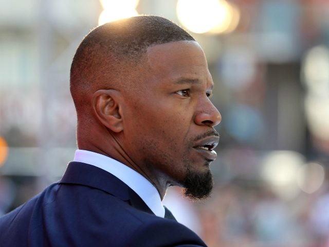 Jamie Foxx attends the European Premiere of Sony Pictures 'Baby Driver' on June