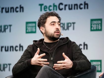 LONDON, ENGLAND - DECEMBER 05: Co-founder of Google DeepMind Mustafa Suleyman attends a Q&A during day 1 of TechCrunch Disrupt London at the Copper Box on December 5, 2016 in London, England. (Photo by John Phillips/Getty Images for TechCrunch)