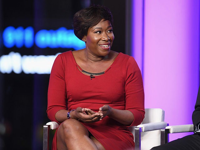 MARCH 08: Joy Reid and Vincent Warren speak onstage during TIME AND PUNISHMENT: A Town Hal