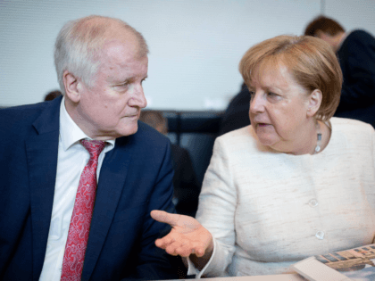 Angela Merkel and Horst Seehofer