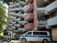 GettyImages-975167308 A police car stands on June 15, 2018 in front of an apartment building in Cologne's Chorweiler district, where a Tunisian suspected of trying to build a biological weapon was arrested three days before. - The 29-year-old man, identified as Sief Allah H, was detained after police stormed his flat …