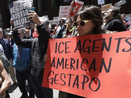 ICE American Gestapo (Jeff Chiu / Associated Press)