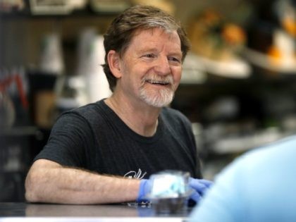 Baker Jack Phillips, owner of Masterpiece Cakeshop, manages his shop Monday, June 4, 2018, in Lakewood, Colo., after the U.S. Supreme Court ruled that he could refuse to make a wedding cake for a same-sex couple because of his religious beliefs did not violate Colorado's anti-discrimination law. (AP Photo/David Zalubowski)
