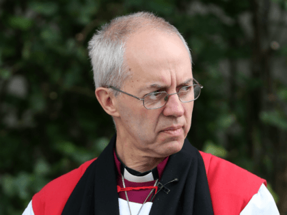 AUCKLAND, NEW ZEALAND - AUGUST 15: Archbishop of Canterbury, Justin Welby tours the refurbishments and unveils a foundation stone during a service at Holy Trinity Cathedral on August 15, 2014 in Auckland, New Zealand. The Archbishop, and his wife Caroline, are visiting New Zealand as part of a commitment to …