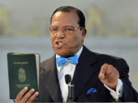 Louis Farrakhan CHICAGO - MARCH 31: Minister Louis Farrakhan, leader of the Nation of Islam, holds a copy of the Quran while speaking at a press conference at Mosque Maryam on March 31, 2011 in Chicago, Illinois. During the press conference Farrakhan expressed support for Libyan leader Moammar Gadhafi and called for …