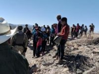 36 minors and 21 adult migrants rescued by Border Patrol agents after lost in 108 degree heat of Arizona desert. (Photo: U.S. Border Patrol)
