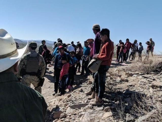 36 minors and 21 adult migrants rescued by Border Patrol agents after lost in 108 degree h