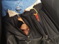 Migrants in Duffle Bags Mexican illegal aliens stuffed in duffel bags. (Photo: U.S. Border Patrol/Laredo Sector)