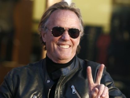 Peter Fonda arrives at the premiere of "Fast & Furious" in Los Angeles on Thursday, March 12, 2009. (AP Photo/Matt Sayles)