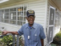 Richard-Overton-oldest-U.S.-veteran-ap Richard Overton, the oldest recorded living US veteran, surveys the backyard of his home in Austin, Texas after being presented with the Philips Lifeline with AutoAlert service on Wednesday, June 5, 2013. The medical alert service, which will help protect Overton as he continues to remain independent in his home, …