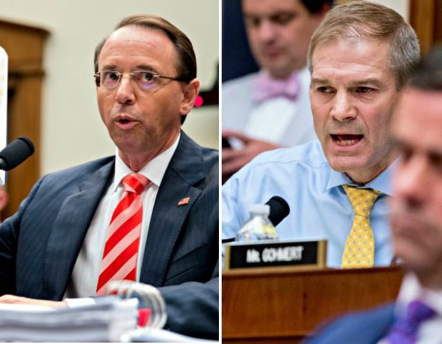 Rod Rosenstein, Jim Jordan