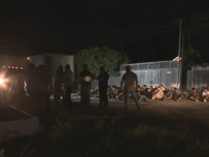 Illegal immigrants found being smuggled in tractor-trailer in San Antonio. (Photo: KSAT ABC12 Video Screenshot)