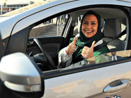 Saudi Woman Drives